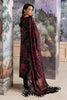 Ramsha Black Red Chiffon Dupatta Lawn Emb Summer Dress