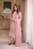 Aneela’s Peach Luxury Chickenkari Lawn Dress
