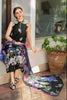 Asifa Nabeel Black Meraki Embroidered Lawn 3Pc Dress