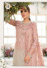 Maria B 3Pcs Embroidered Chiffon Dress