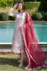 Mushq Pink Chickenkari Lawn Dress