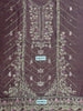 Asim Jofa Chiffon Embroidered Dress