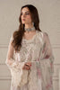 Maria Bridal Embroidered Chiffon Dress with Printed Silk Inner Dress