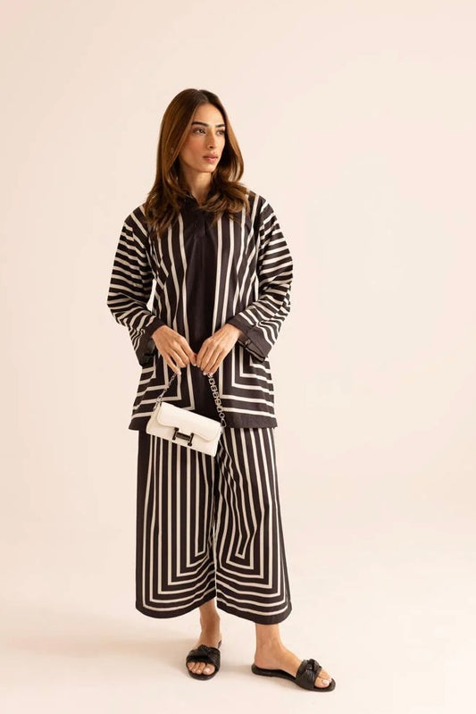 Lulusar 3 Piece Digital Shamooz Silk Dress