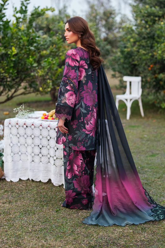 Iznik 3Pcs Embroidered with Emb. Dupatta Dress
