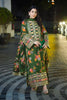 Aneelas Silk Embroidered Unstitched 3 Pcs Dress