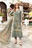 Maria B Green MPrint Lawn Dress