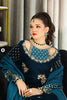 Afrozeh Embroidered Hand Embellished Velvet Dress