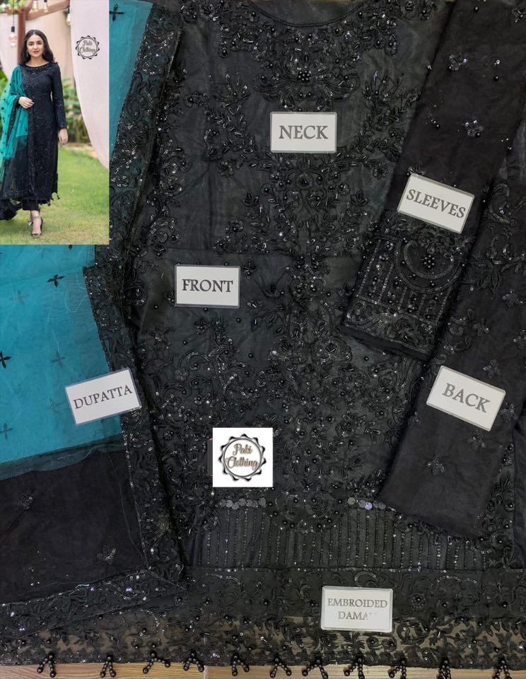 Mushq Formal Net Dress - Black – Eastern Fashion