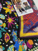 Mushq Black Lawn Collection Cross Stitch Embroidered Digital Dupatta