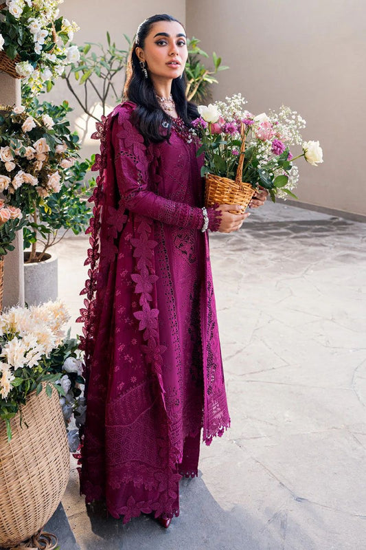 Qalamkar 3Pcs Chickenkari Lawn Dress