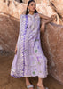 Crimson Chickenkari Embroidered Lawn Dress