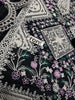 Bin Ilyas Black 3Pc Chickenkari Lawn Dress