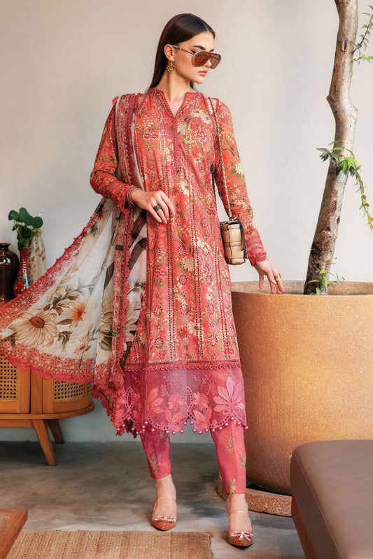 Maria B MPrints Chickenkari Lawn Suit