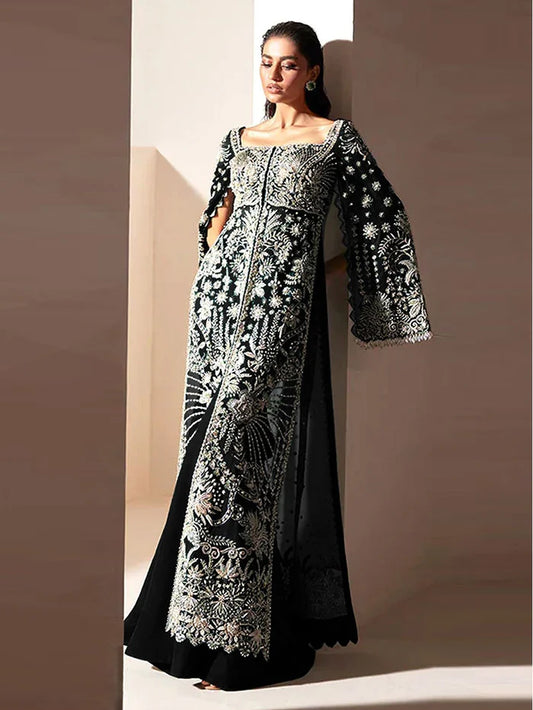 Soraya Luxury Formals Black | Organza Wedding Designer Dress