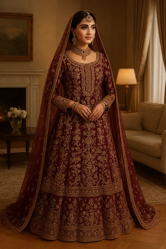 Erum Khan Premium Adda Work Bridal Gharara