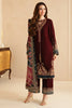 Jazmin | Embroidered Velvet Formal - Micro 9000 - Mehroon