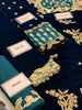 Afrozeh Embroidered Hand Embellished Velvet Dress