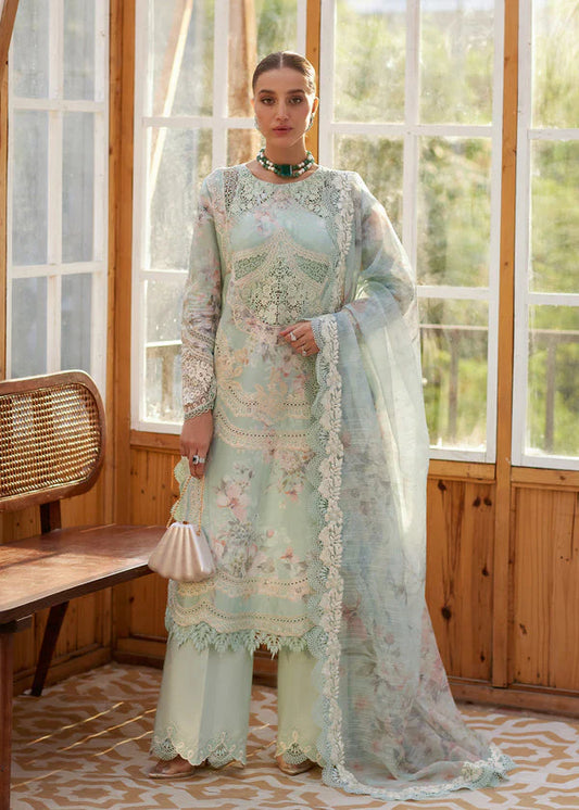 Crimson 3Pcs Embroidered Lawn Suit
