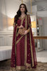 Haris Shakeel Chiffon Hand Embellished Dress with Clutch