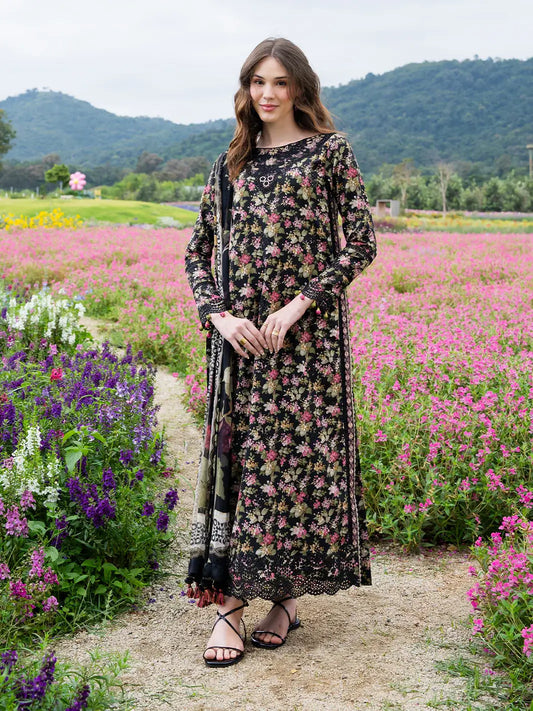 Izel ROSAA Embroidered Patches Lawn