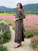 Izel ROSAA Embroidered Patches Lawn Side pose
