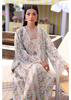 Maria B Embroidered Lawn 3010 sitting pose