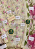 Maria B Laser Butterfly Embroidered Lawn yellow Dress open picture 1