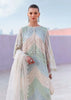 Maria B Pure Swiss Lawn Multi Chickenkari Embroidered Dress D12A26 closeup
