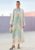 Maria B Pure Swiss Lawn Multi Chickenkari Embroidered Dress D12A26 pose 1