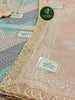 Maria B Pure Swiss Lawn Multi Chickenkari Embroidered Dress D12B26 Real picture