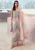 Maria B Pure Swiss Lawn Multi Chickenkari Embroidered Dress D12B26 pose 1