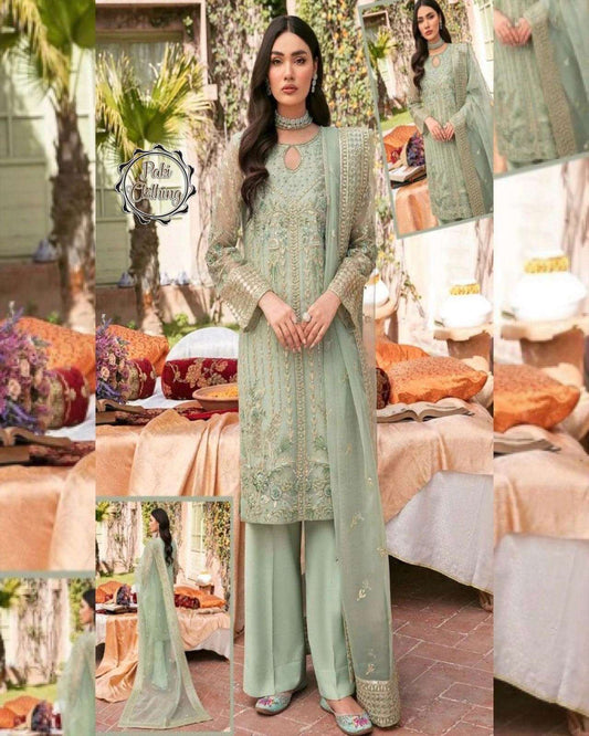 Akbar Aslam Organza Dress | Mayo