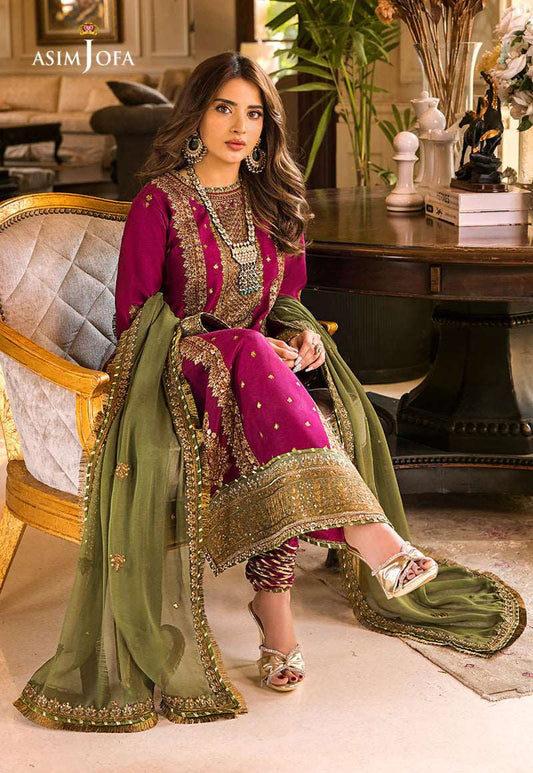 Asim Jofa Chiffon Dress